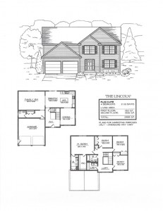 Sousa floor plans the Lincoln 4 Bedroom